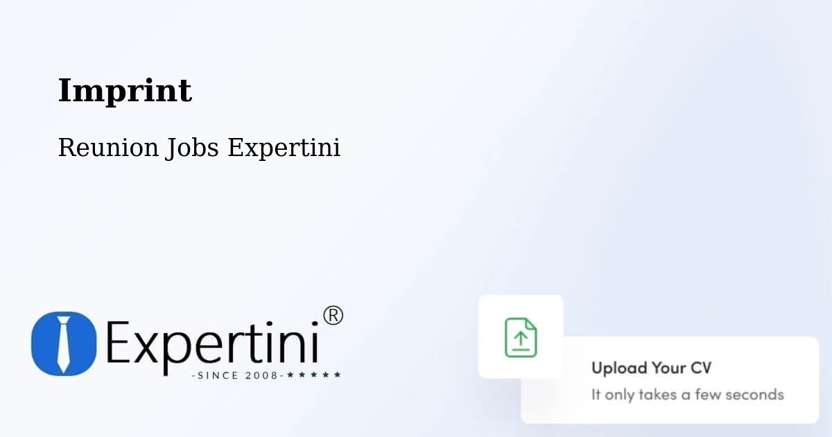 Imprint – Le Golf - Reunion Jobs Expertini